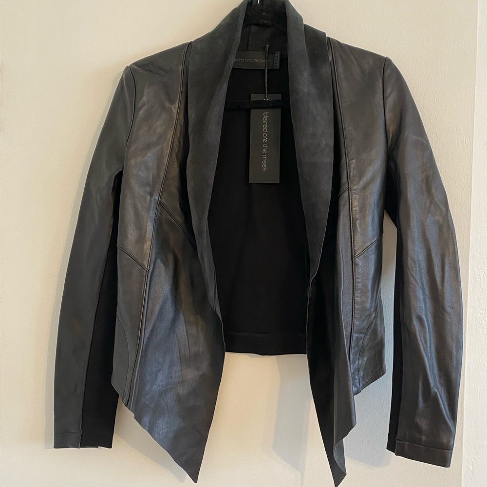 Leather jacket